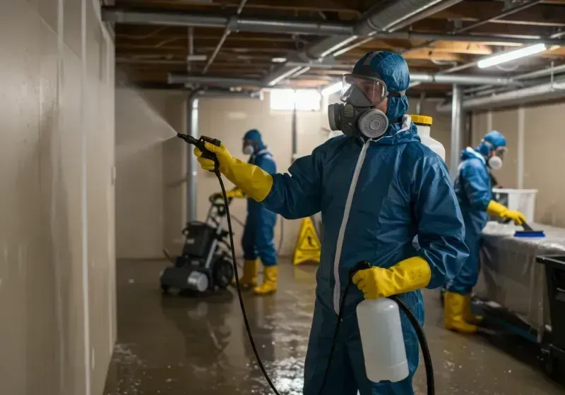 Basement Sanitization and Antimicrobial Treatment process in Glasgow, DE